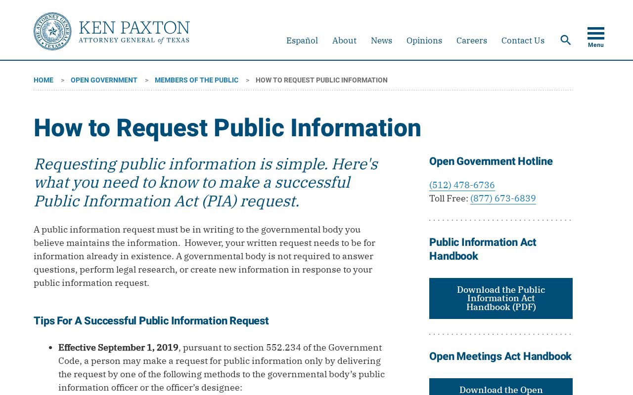Reagan County warrant records request steps under the Texas Public Information Act